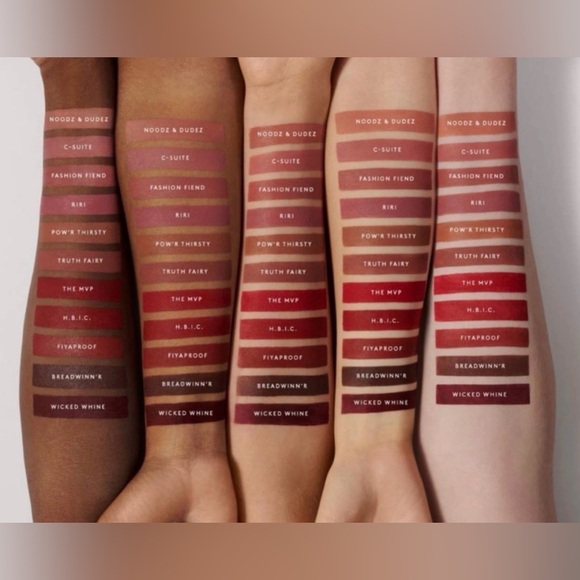 Fenty Beauty Icon Velvet Liquid Lip Color - Noodz & Dudez Full Size New in Box - Picture 4 of 4